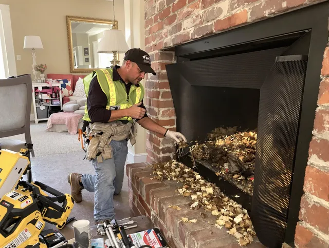 Safe screening installation by Hemet Chimney Sweep in Hemet, CA
