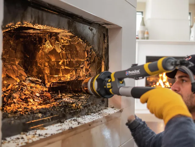 Professional chimney cleaning by Hemet Chimney Sweep in Hemet, CA